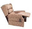 The All Terrain Mobility 'Tilt In Space' Rise & Recline chair in the 'TV' position with the back rest tilting slightly back and the footrest in the air.