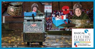 Poppy seller pimps out his Rascal Mobility Scooter to aid his fundraising efforts to a phenomenal reception - Image 1