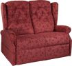 Medina Button Back 2 Seater Sofa Spray Rose