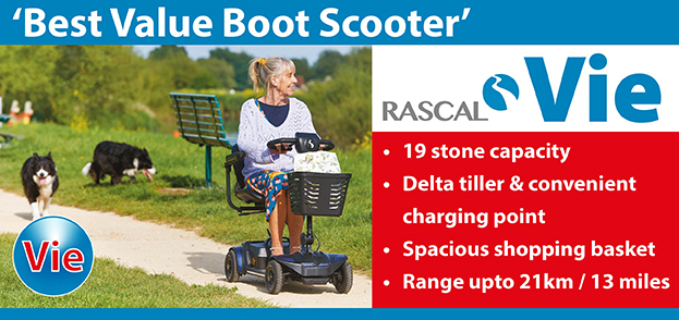 Best Value Boot Scooter - the Rascal Vie