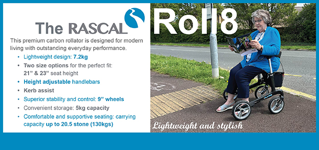 Rascal Roll8 - lightweight, stylish & stable